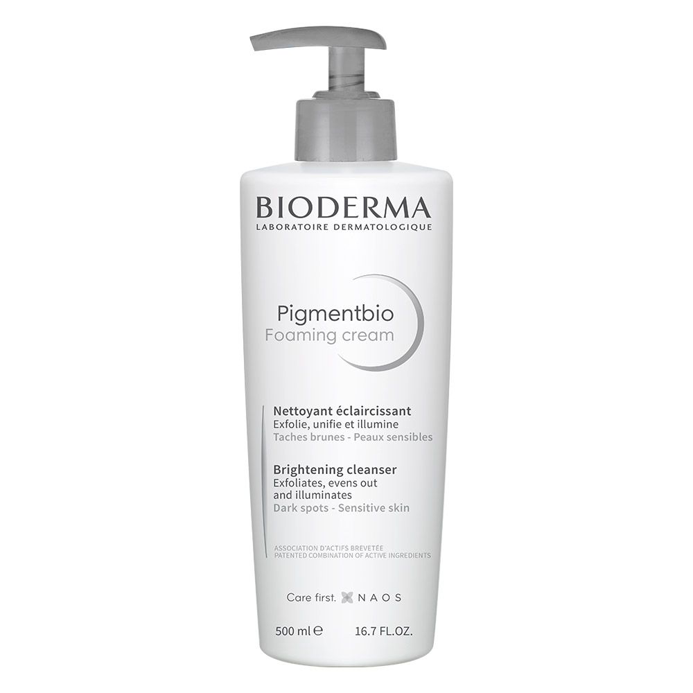 Bioderma Pigmentbio Brightening & Exfoliating Foaming Cream Cleanser 500 mL
