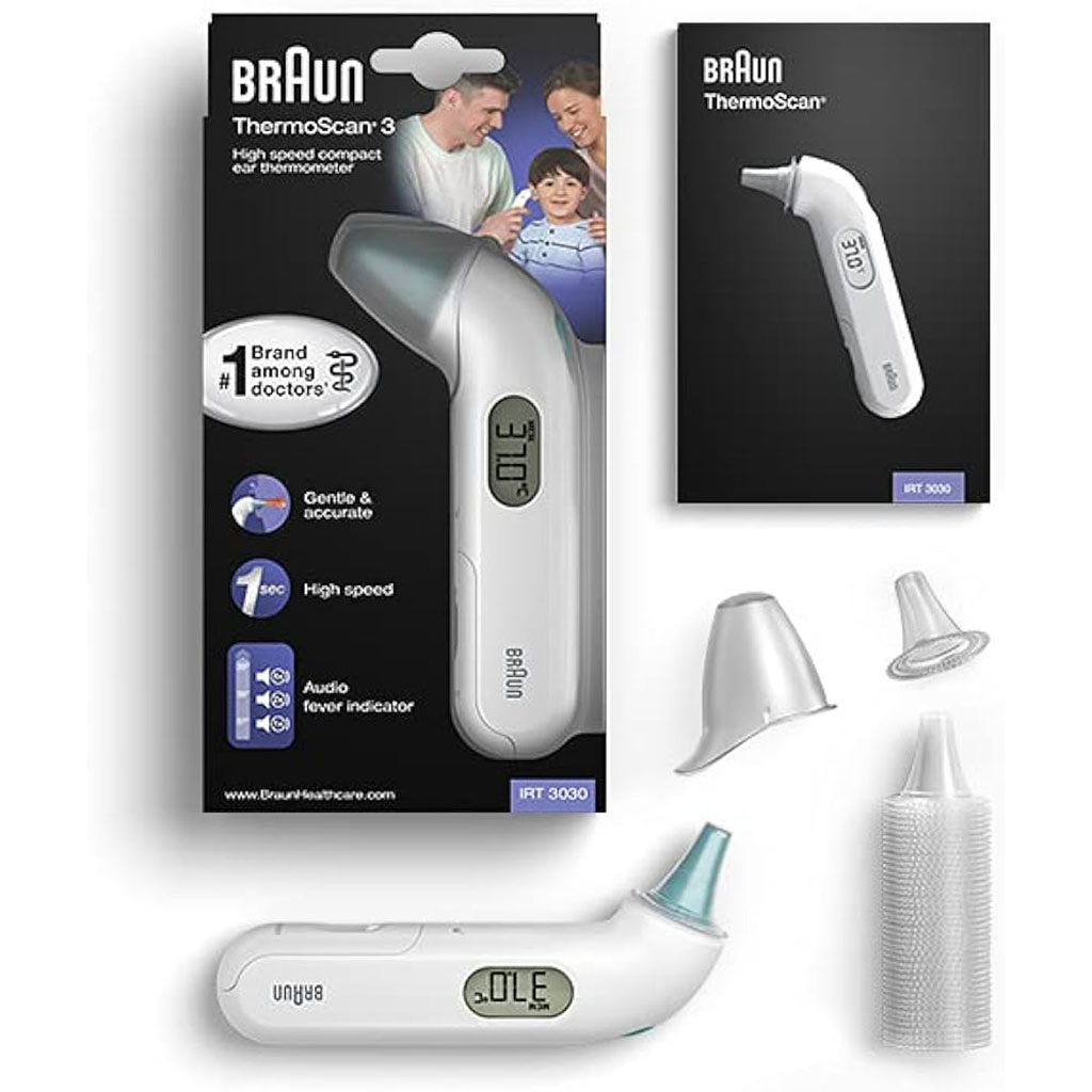 Braun Thermoscan 3 Ear Thermometer IRT3030