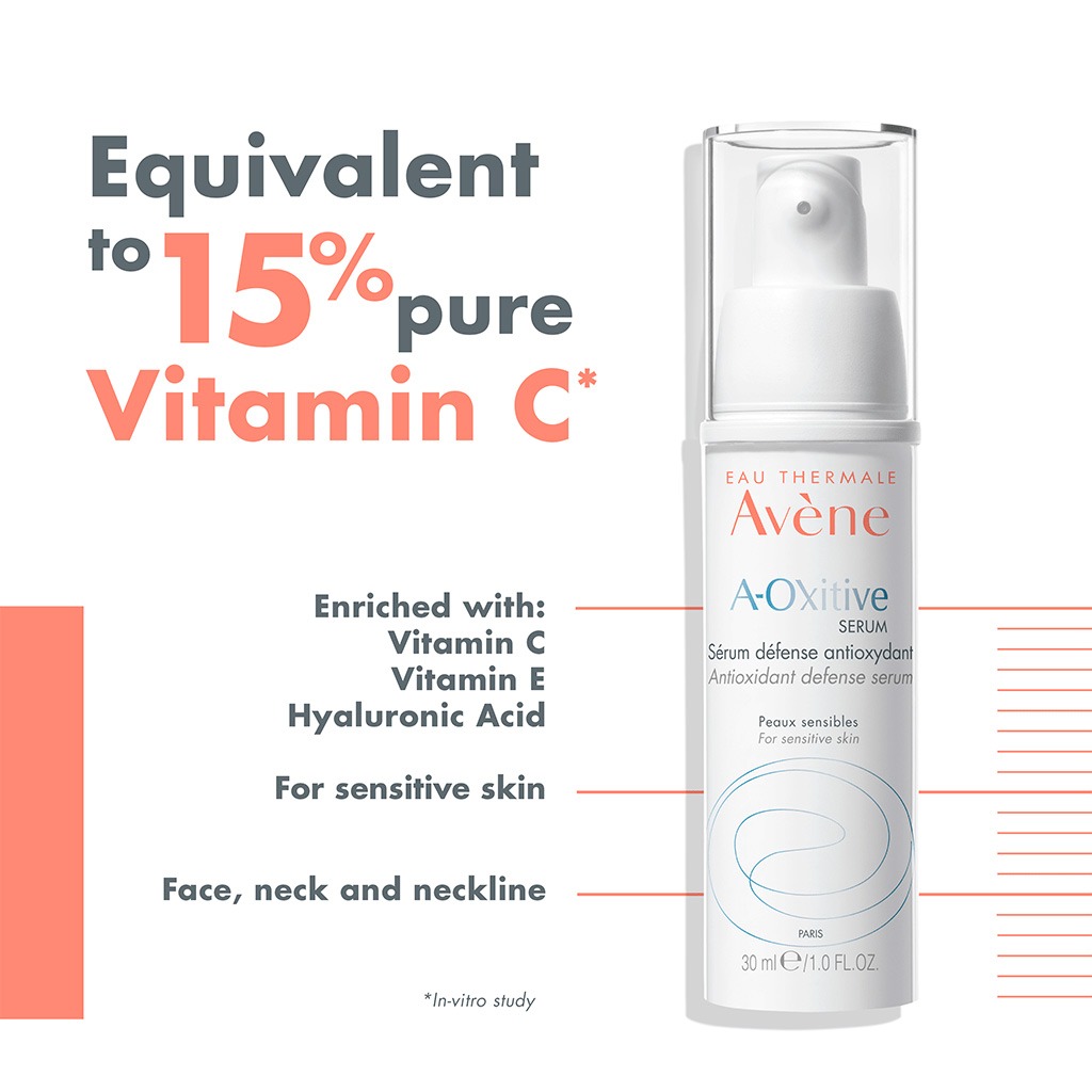 Avene A-Oxitive Antioxidant Defense Serum For Sensitive Skin 30ml