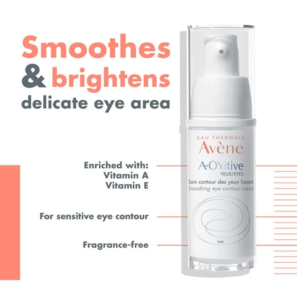 Avene A-Oxitive Eye Smoothing Anti-Ageing Contour Cream 15ml
