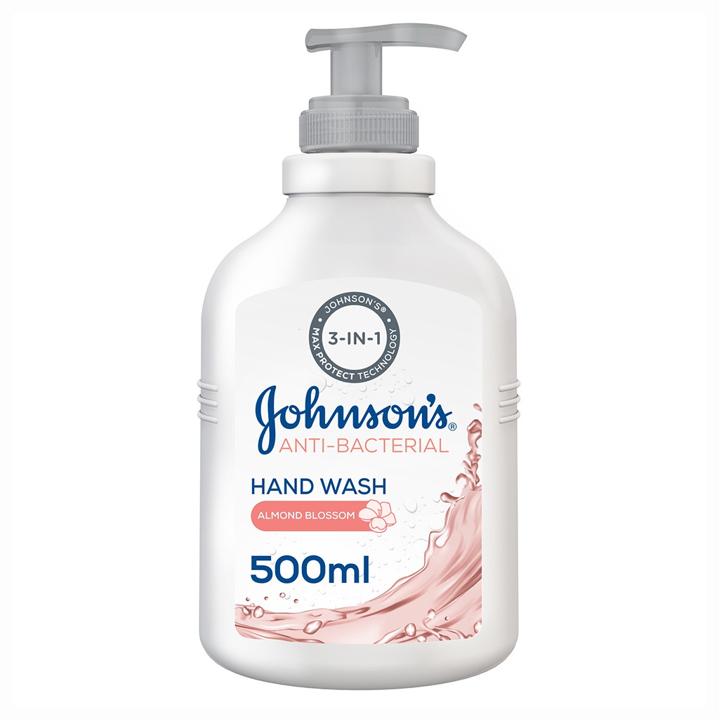 Johnson's Almond Blossom Anti-Bacterial Hand Wash 500ml