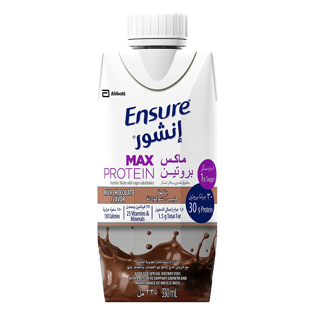 Ensure Max Protein Nutrition Shake Milk Chocolate 330 mL