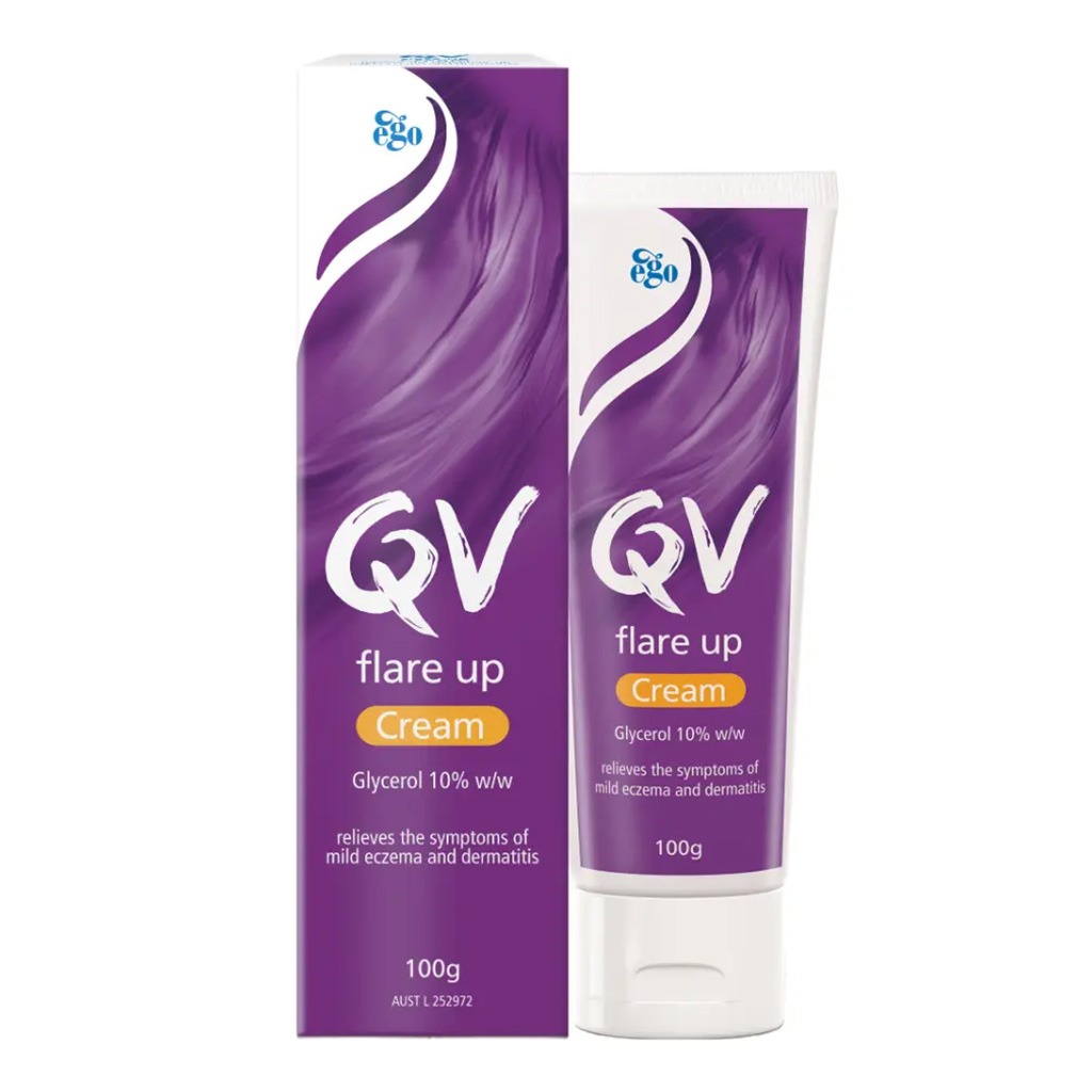 Ego QV Flare Up Cream For Eczema And Dermatitis Flare Up 100 g