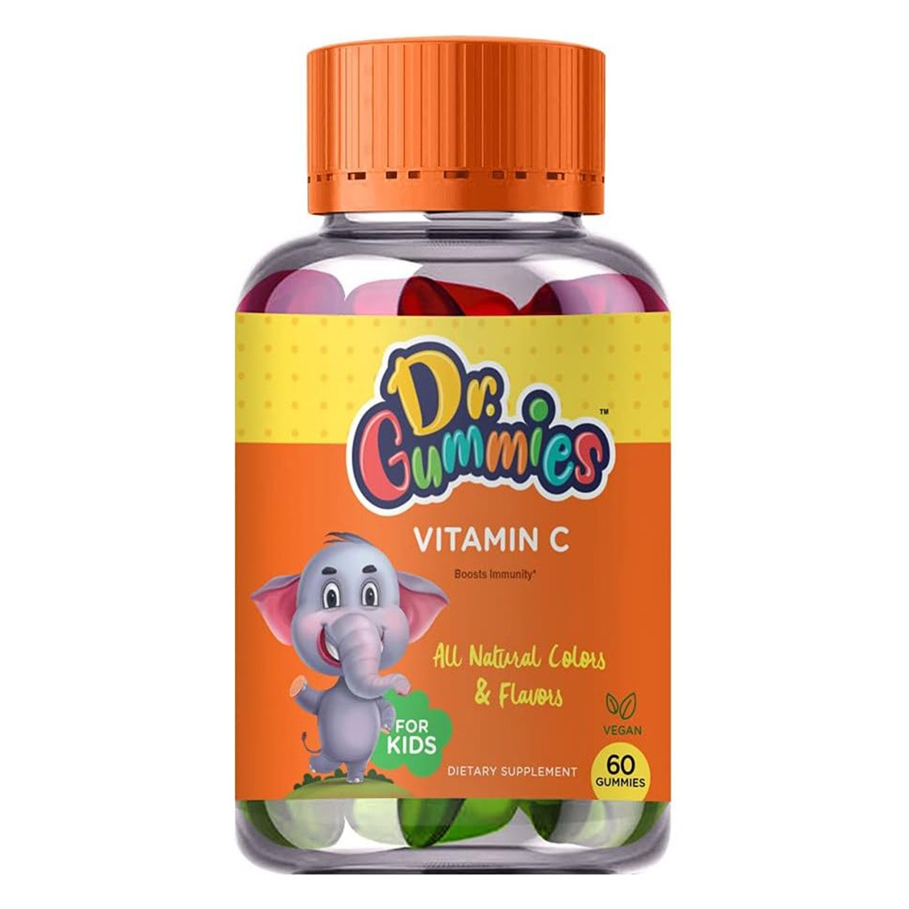 Dr. Gummies Vitamin C Immunity Booster Gummies For Kids, Pack of 60's