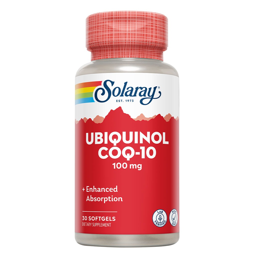 Solaray Ubiquinol CoQ-10 100 mg Softgel 30's