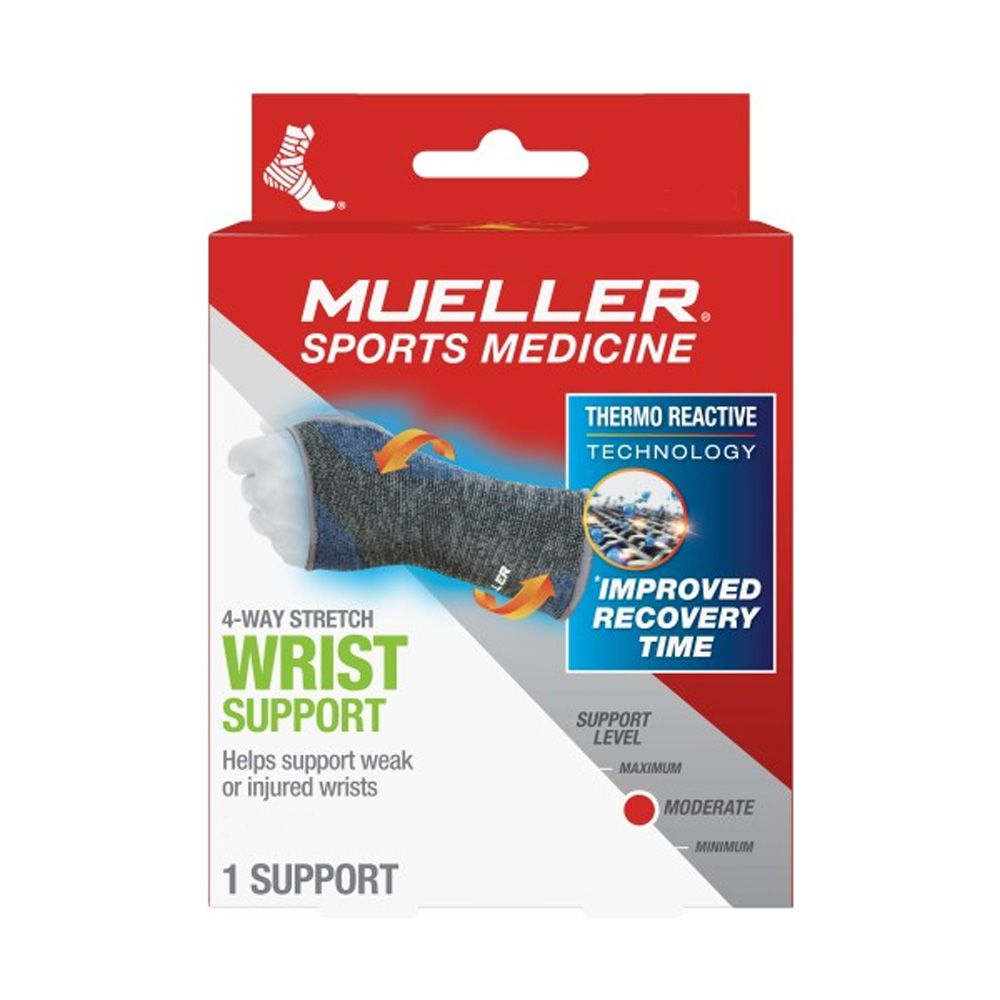 Mueller 4-Way Stretch Knit Wrist Support LG/XL 67725