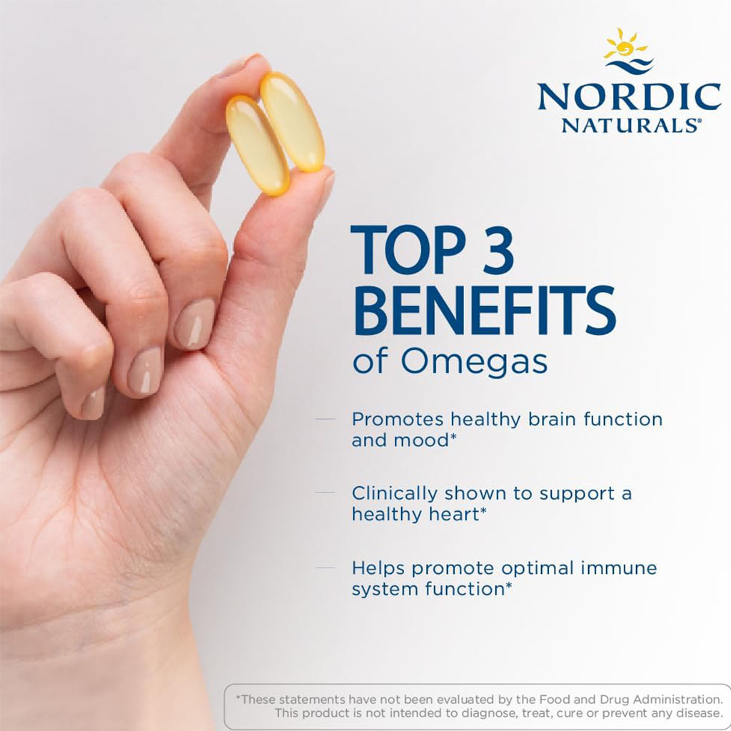 Nordic Naturals Ultimate Omega 3 1280 mg Softgels 60's