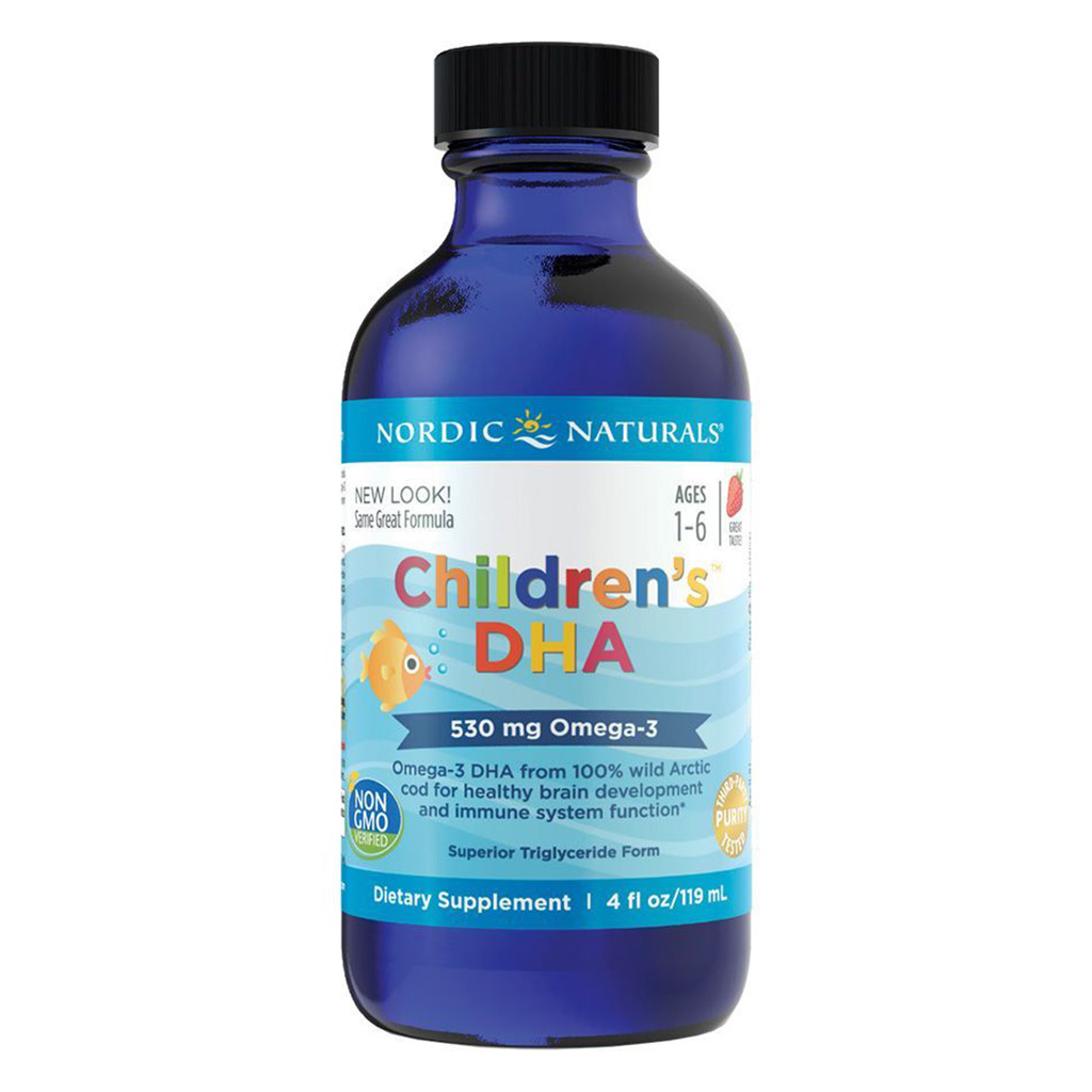 Nordic Naturals Children's DHA Omega 3 530 mg Syrup 119 mL