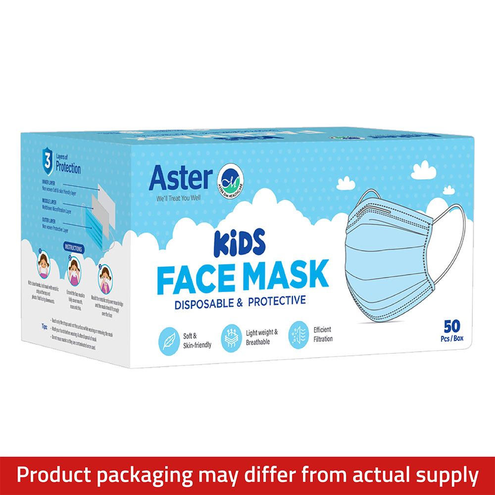 Aster Kids Face Mask 50's