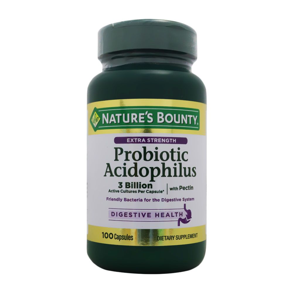 Nature's Bounty Probiotic Acidophilus Extra Strength Capsules 100's