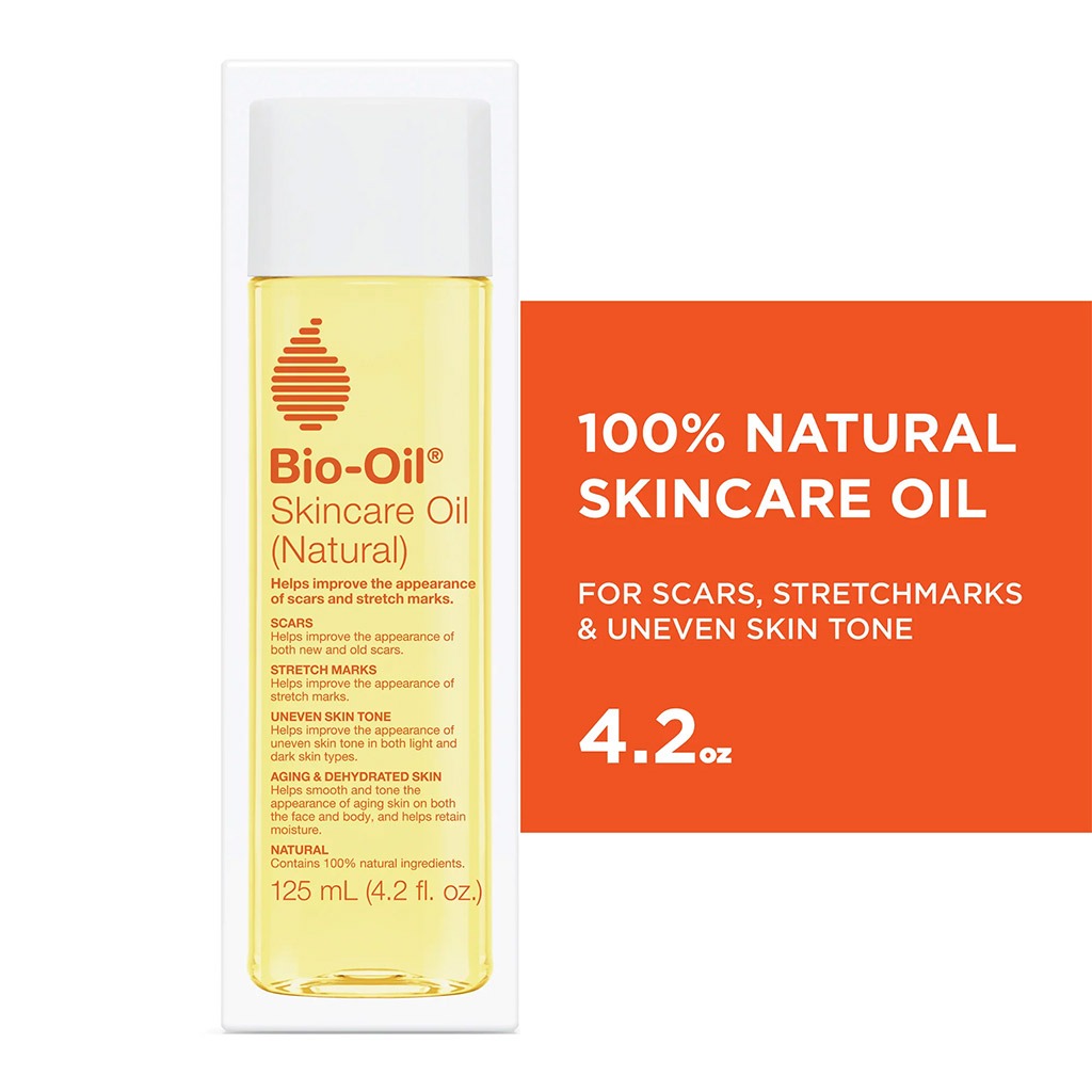 Bio-Oil Natural Skincare Oil For Scars & Stretch Marks 125ml