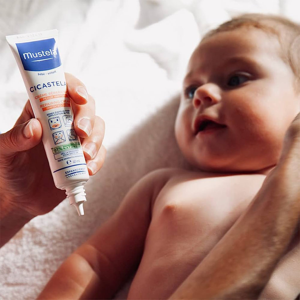 Mustela Baby Cicastela Moisture Recovery Cream For Skin Discomfort 40ml