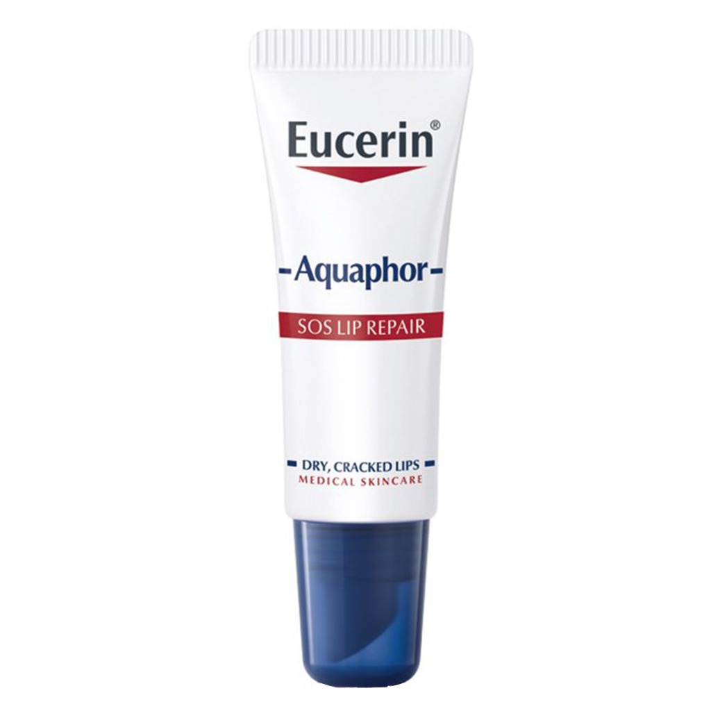 Eucerin Aquaphor SOS Lip Repair Balm For Dry & Cracked Lips 10ml