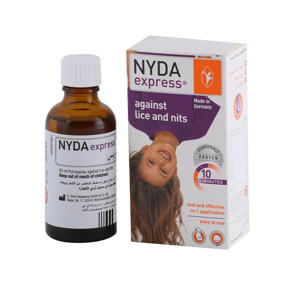 Nyda Express Pumpspray Against Lice And Nits 50 mL
