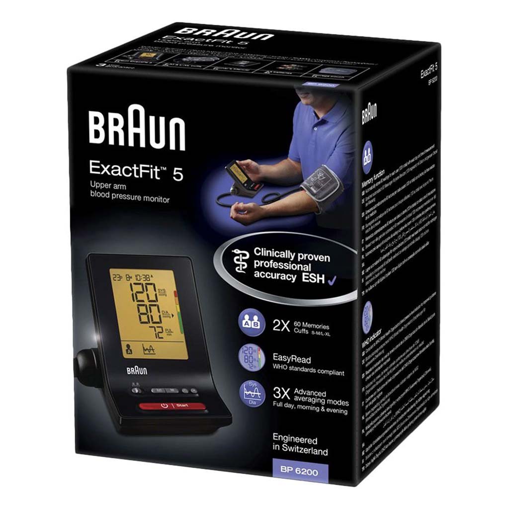 Braun BP-6200  Exactfit 5 Upper Arm BP Monitor