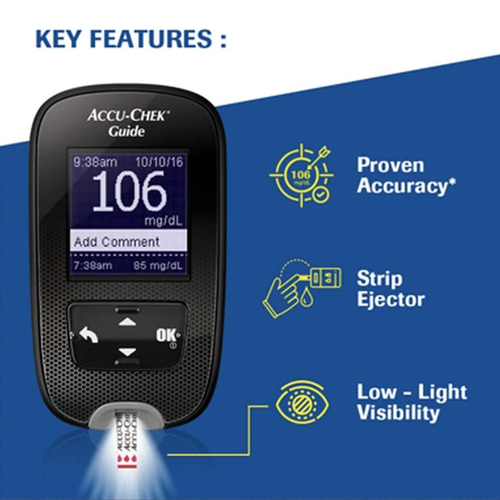 Accu-Chek Guide Wireless Blood Glucose Monitoring System
