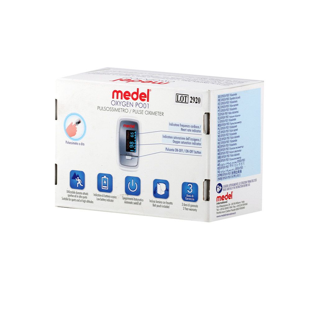 Medel Oxygen PO01 Fingertip Pulse Oximeter