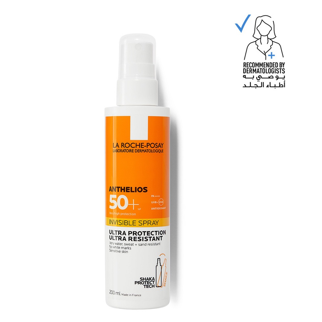 La Roche-Posay Anthelios SPF50+ Invisible Sunscreen Body Spray 200ml