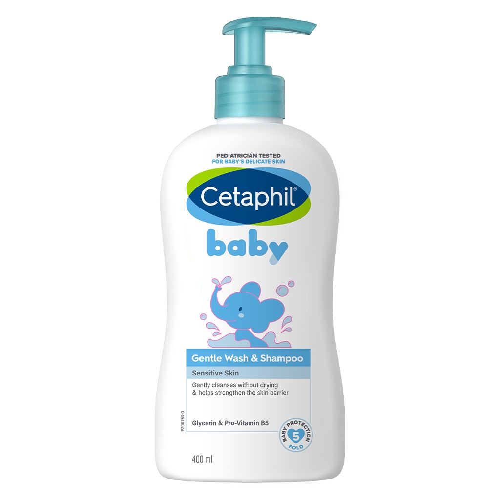 Cetaphil Baby Gentle Wash and Shampoo Pump 400 mL
