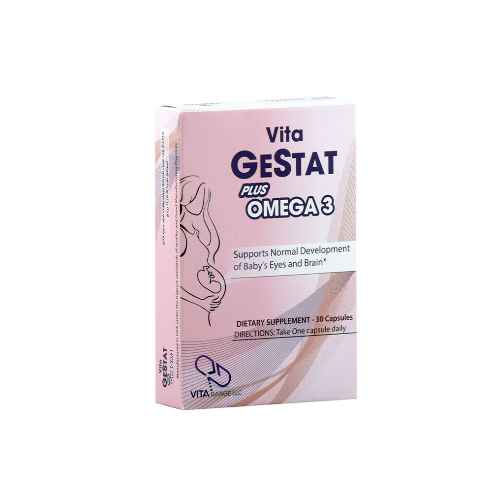Vita Gestat Plus Omega 3 Soft Gelatin Capsules 30's