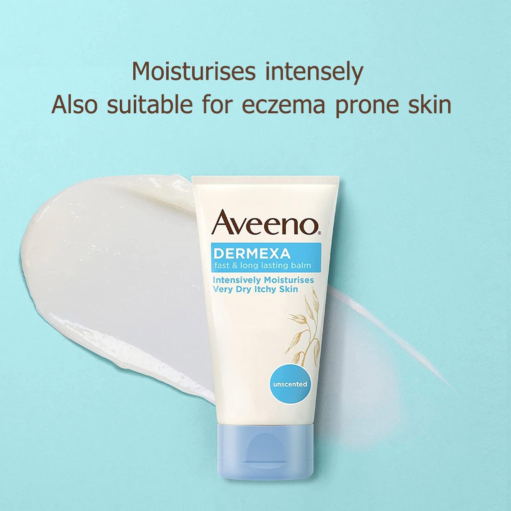 Aveeno Dermexa Fast & Long-lasting Moisturizing Balm For very dry itchy skin 75 mL