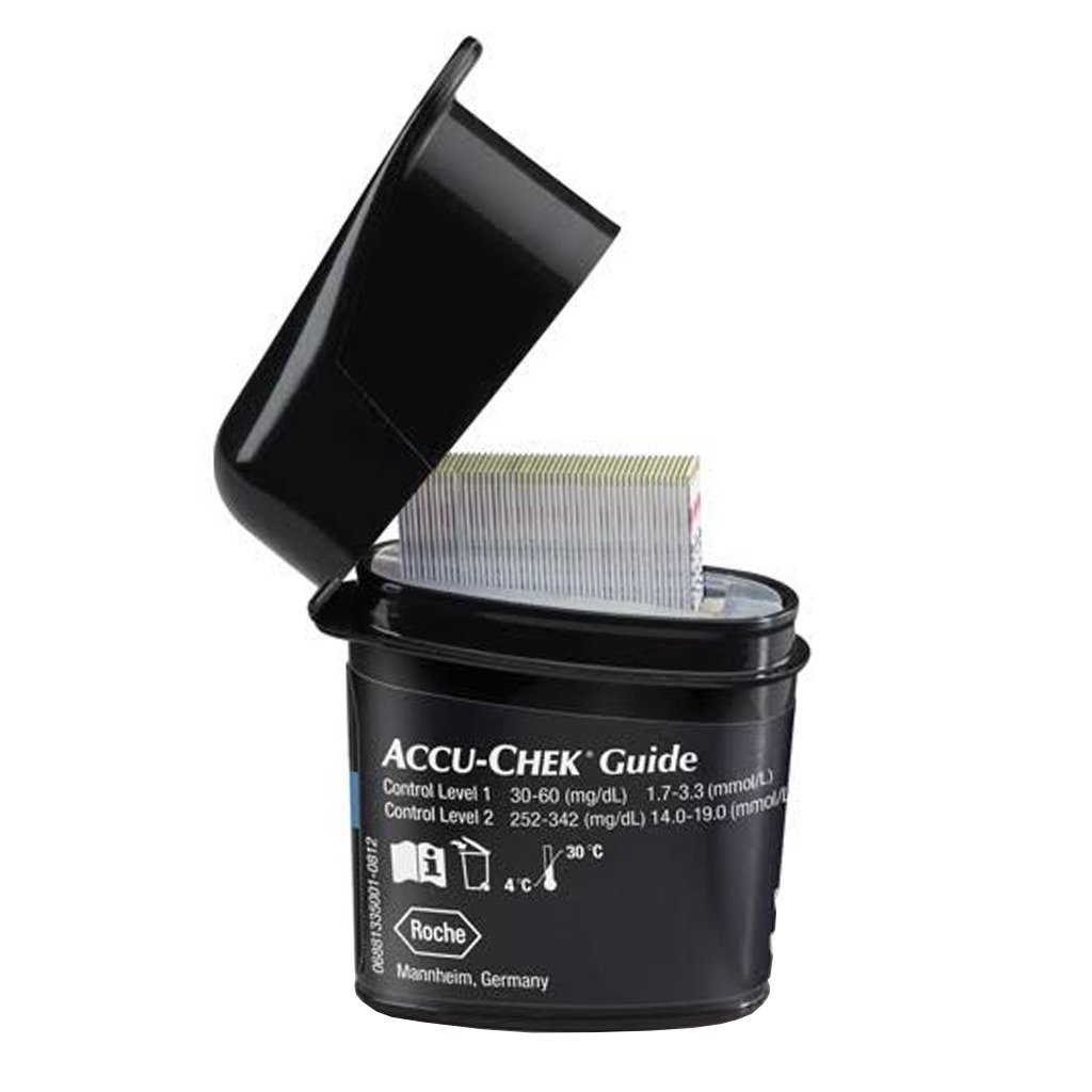 Accu-Chek Guide Blood Sugar Test Strips 50's