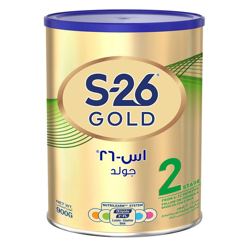S-26 Gold Stage 2 6-12 Months Follow on Milk Formula 900g