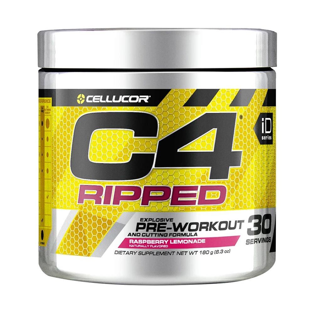 Cellucor C4 Ripped Pre-Workout And Cutting Formula Raspberry Lemonade 30 Servings