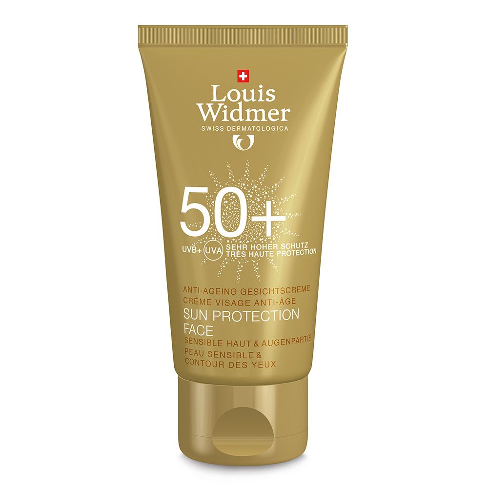 Louis Widmer Anti-Ageing Face Sun Protection Cream SPF 50+ 50 mL