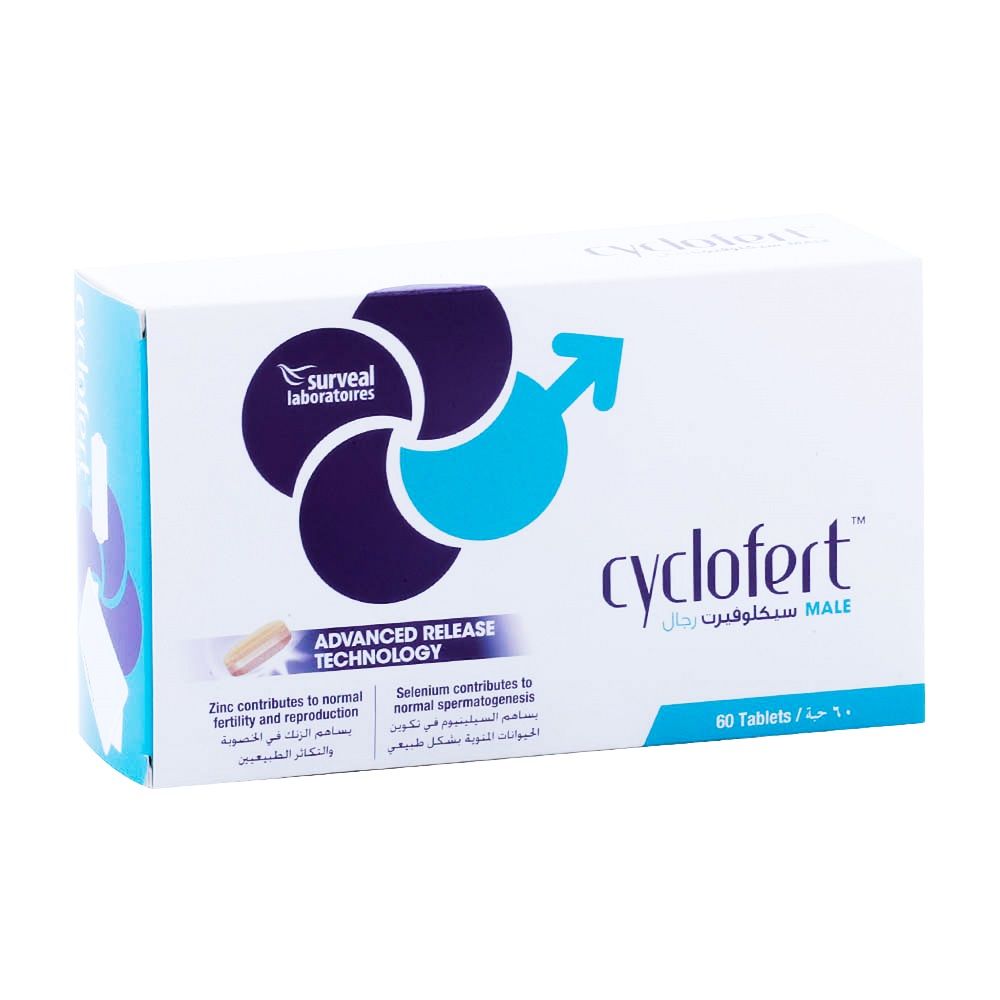 Cyclofert Male Tablet 60's
