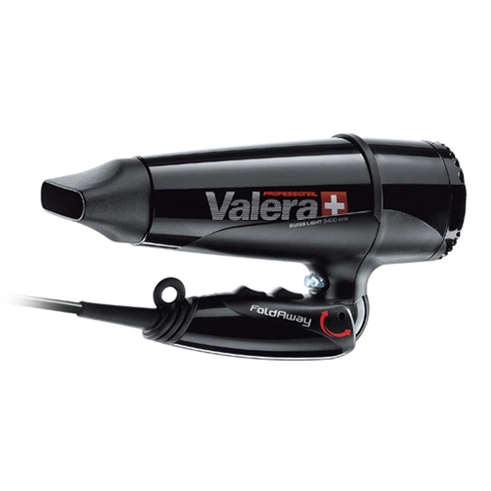 Valera Swiss Light FoldAway 5400 2000W Ionic Hair Dryer Black 560.5