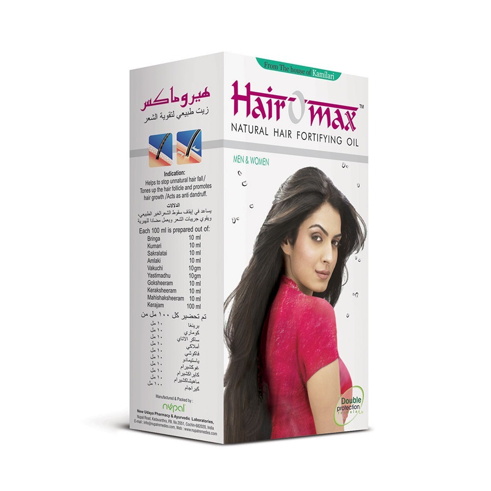 Nupal HairOmax Natural Hair Fortifying Oil 100 mL