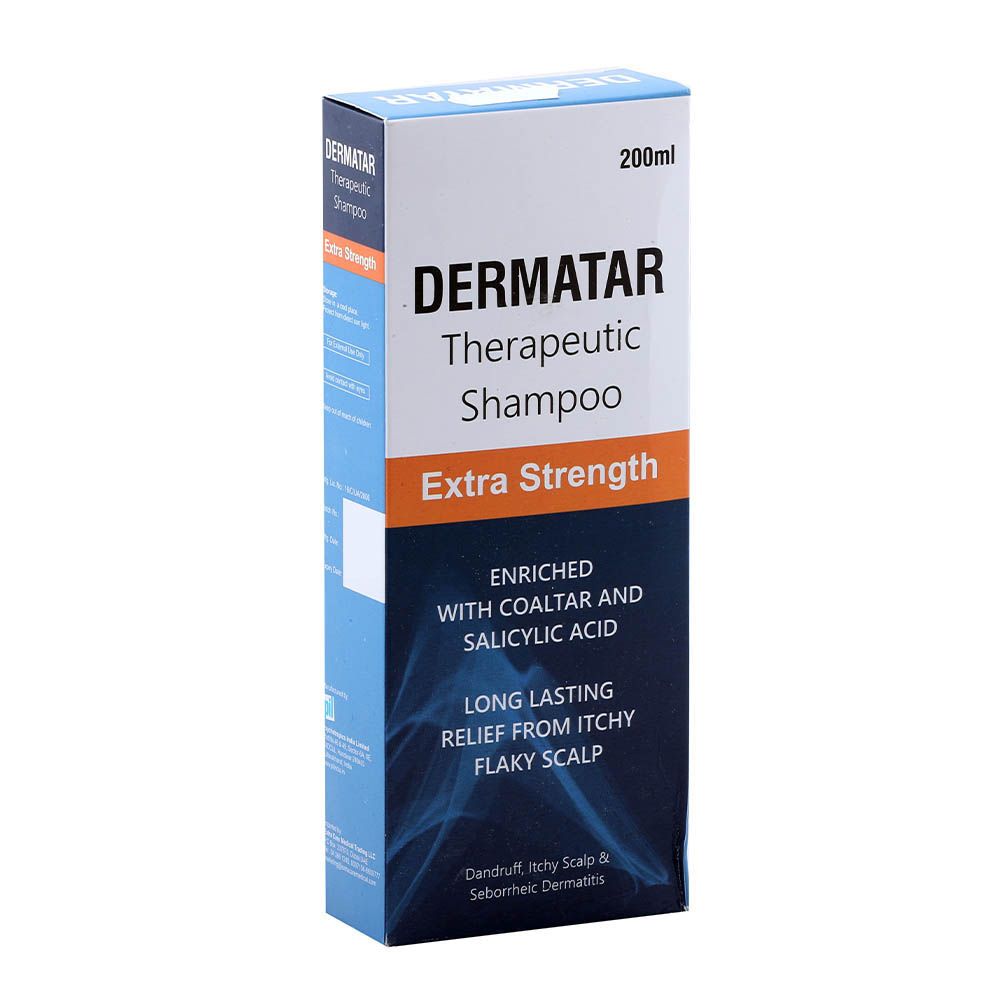 Dermatar Extra Strength Therapeutic Shampoo 200 mL