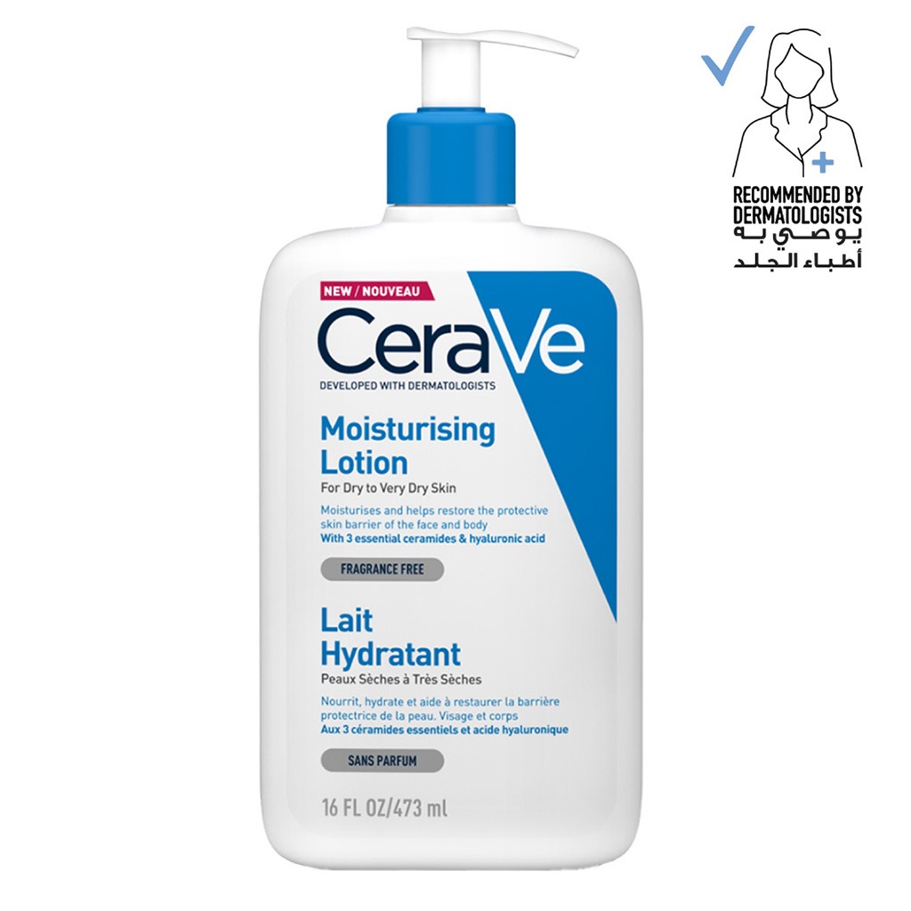 CeraVe Fragrance Free Moisturising Lotion For Dry To Very Dry Skin 473ml