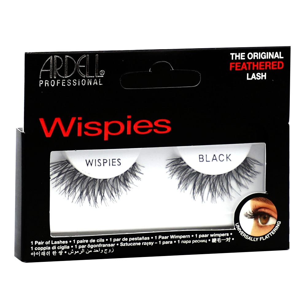 Ardell Wispies Black False Eyelash Pair 1's 63810