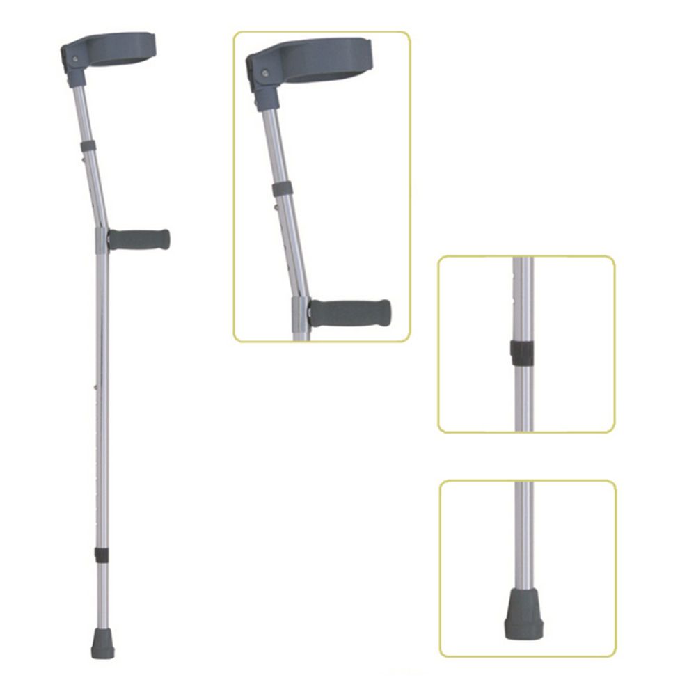 Wolaid Lightweight Walking Forearm Crutch Medium JL933L(M)
