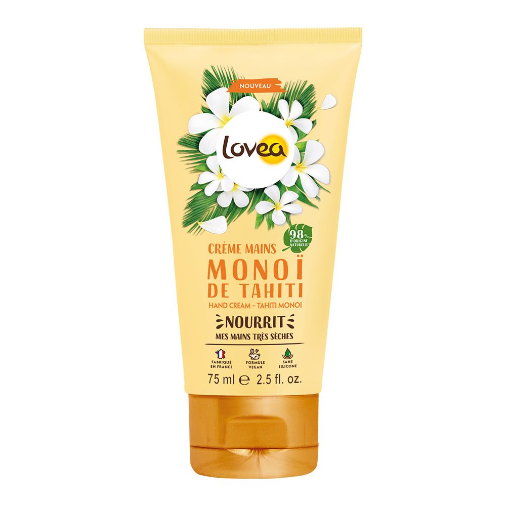 Lovea Monoi De Tahiti Hand Cream 75 mL