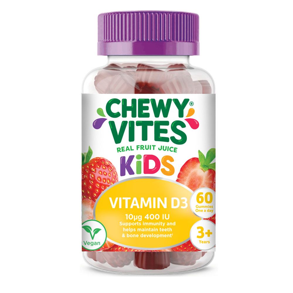 Chewy Vites Kids Vitamin D3 400 IU Gummies 60's