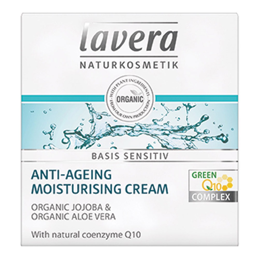 Lavera Basis Sensitiv Anti-Ageing Q10 Moisturising Cream 50 mL