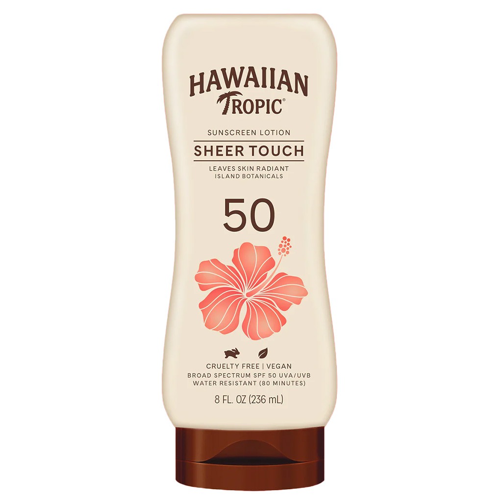Hawaiian Tropic Sheer Touch Ultra Radiance Sunscreen Lotion SPF 50, 236 mL