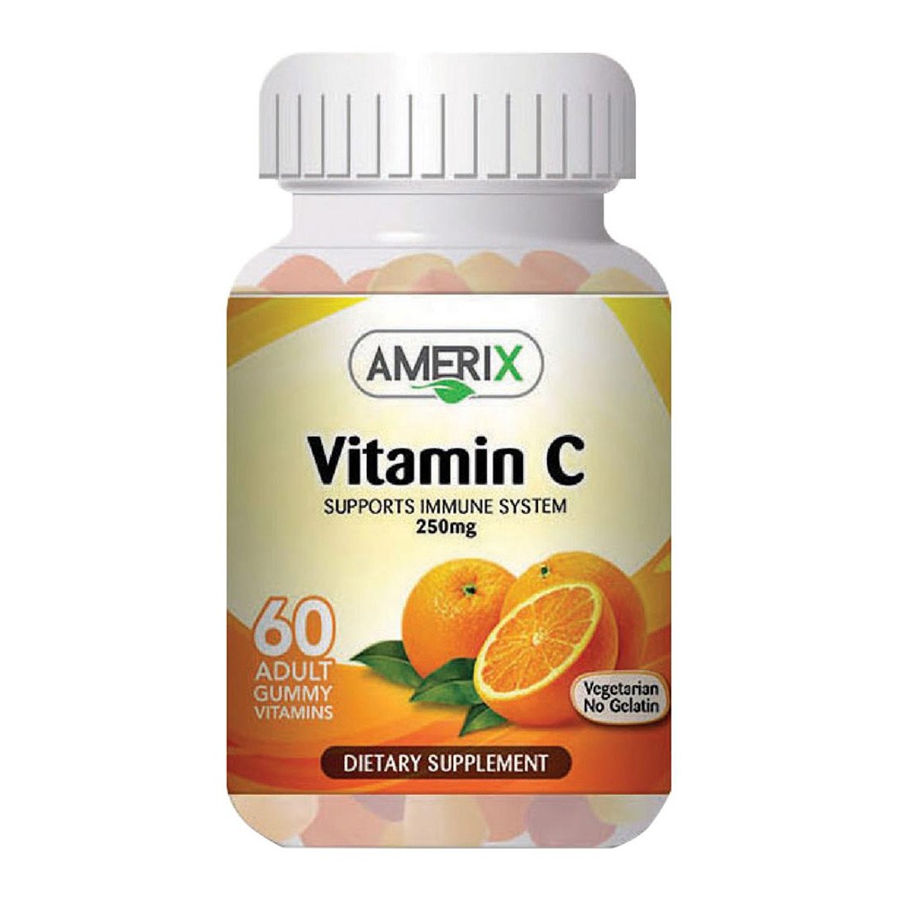 Amerix Vitamin C 250 mg Adult Chewable Gummies 60's