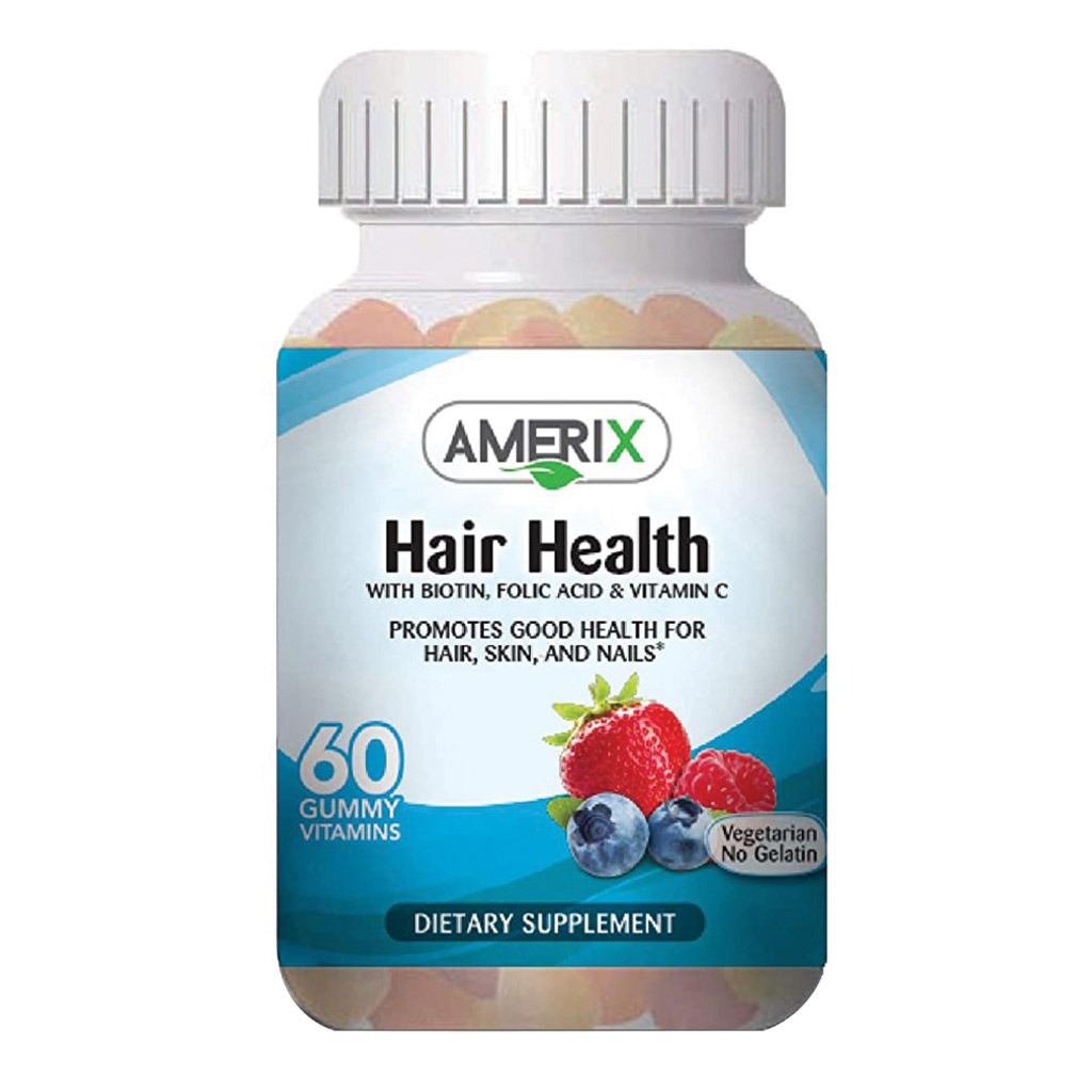 Amerix Hair Health Chewable Gummies 60's