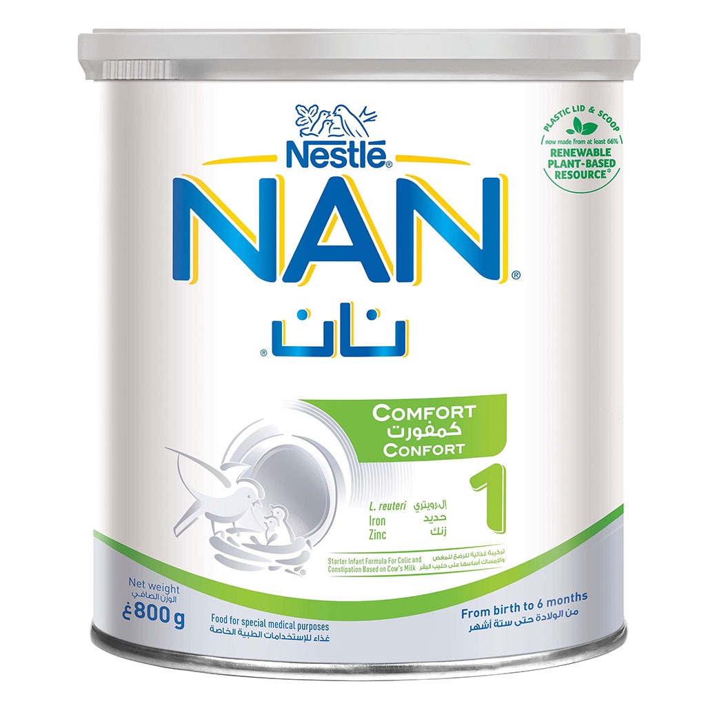Nestle NAN Comfort 1 Milk Powder 800 g