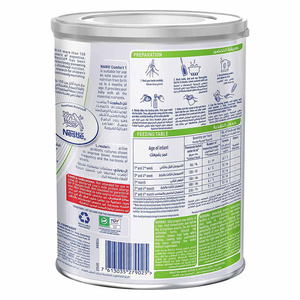 Nestle NAN Comfort 3 Milk Powder 800 g