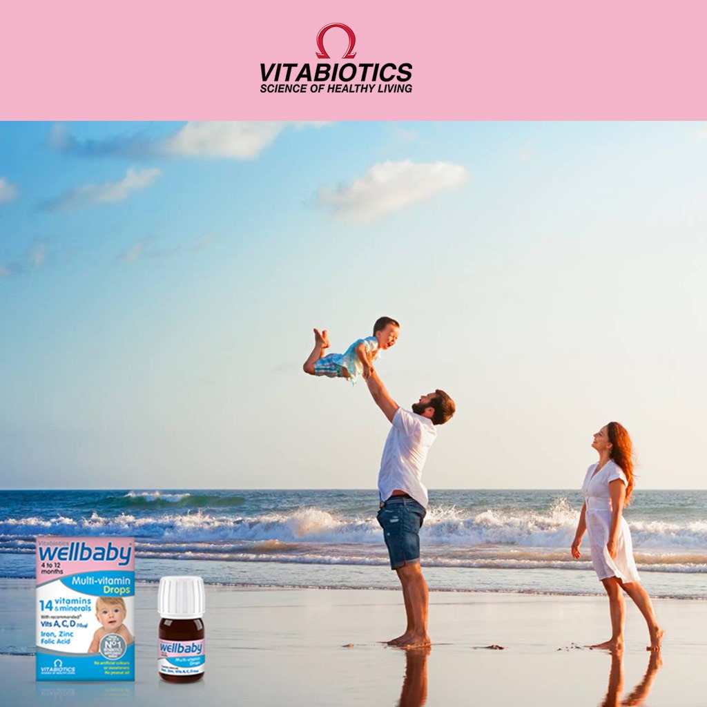 Vitabiotics WellBaby® Multivitamin & Multimineral Drops For 4 to 12 Months Baby 30ml