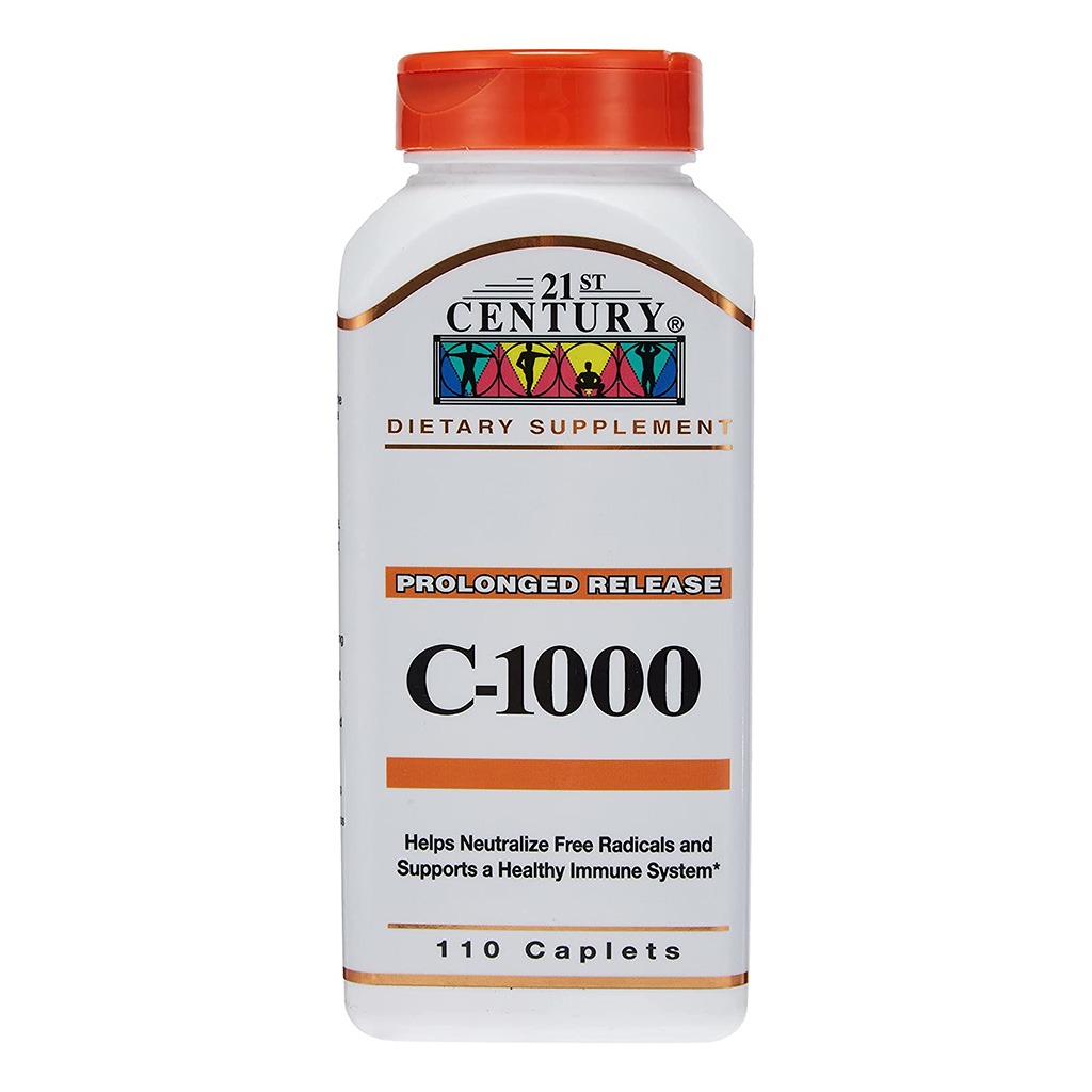 21st Century Vitamin C 1000 mg Prolonged Release Tablets 110's