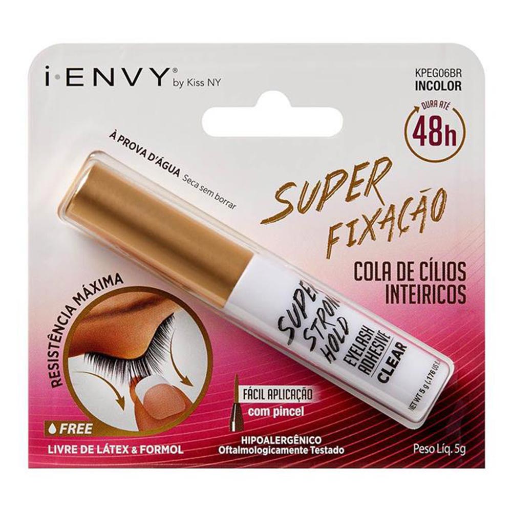 Kiss I.Envy Super Strong Hold Eyelash Adhesive Clear KPEG06