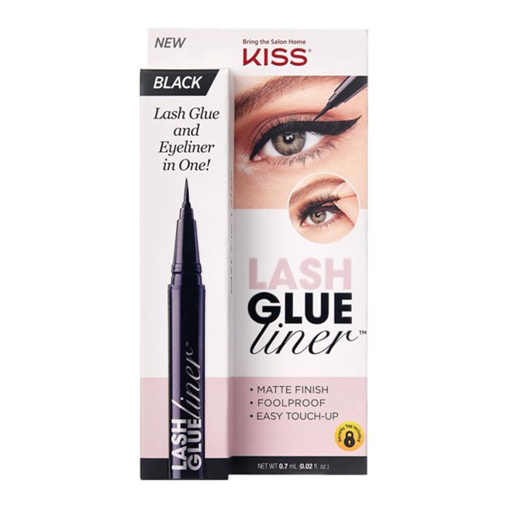 Kiss Lash Glue Liner 0.7 mL Black 1's KLIN01C