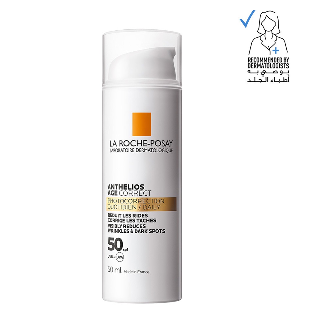 La Roche Posay Anthelios Age Correct SPF50 Anti-Ageing Invisible Sunscreen With Niacinamide 50ml