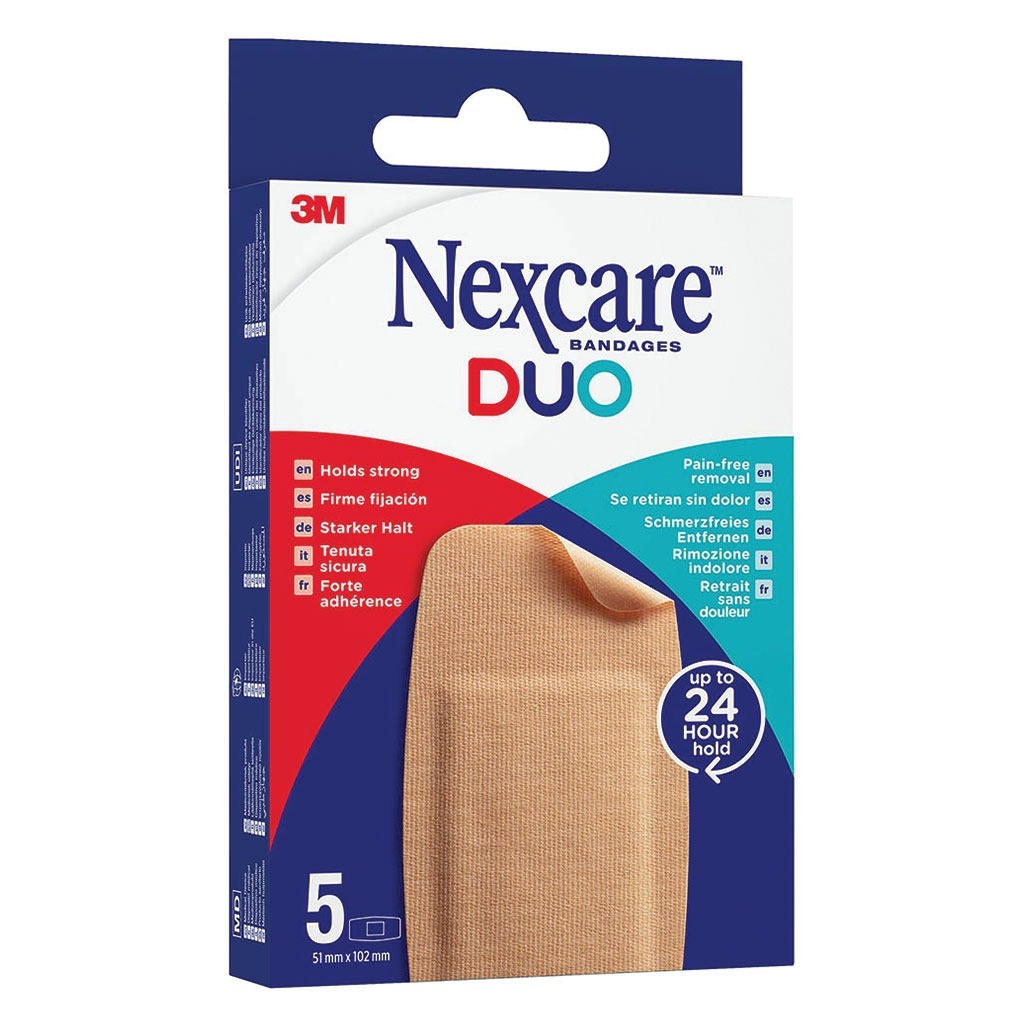 3M Nexcare Duo Maxi Bandages 5's
